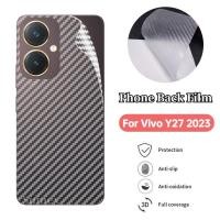 ราคา ส่งจากไทย ฟิล์มหลังเคฟล่า Vivo Y27 2023 4G Vivo y27 5G ฟิล์มเคฟล่า ฟิล์มกันรอยหลัง ฟิล์มกันรอย (19987173809)