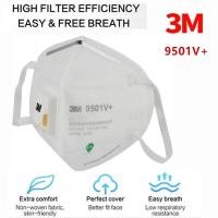 ราคา ของแท้ Mask 3M 9501V หน้ากากสามเอมมีวาล์ว ป้องกันฝุ่น P M 2 5 1 ชิ้น หน้ากากป้องกันเชื้อโรค ป้องกันฝุ่น (19513489224)