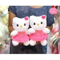 ราคา ตุ๊กตาคิตตี้ขนนุ่มขนาด 9 นิ้ว (18444244920)