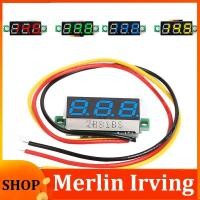 ราคา 0 28 Inch Ultra Small Digital DC Digital Display Adjustable Three Line DC 0 100V Battery Voltmeter 2 Line 3 Line Universal (19732540585)