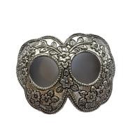 ราคา หัวรัดซิ่น ผ้าถุง Vintage Jewelry เครื่องประดับไทย หัวรัดผ้าถุง หัวเข็มขัด สีเงินรมดำ (21694755952)