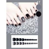 ราคา เล็บเท้าปลอมเจลแท้ พร้อมติด เล็บปลอม พร้อมส่ง เล็บเท้าปลอม เล็บปลอมเท้า แบบบรรจุกล่อง (8783701195)