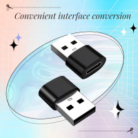 ราคา USB C to USB อะแดปเตอร์ อะแดปเตอร์ Type C ตัวแปลงสายชาร์จ สําหรับ โทรศัพท์ คอมพิวเตอร์ แท็บเล็ต (21749862521)