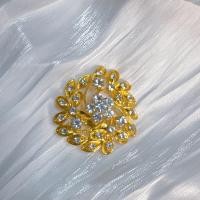 ราคา เข็มกลัด ติดสังวาลย์ เข็มกลัดติดเสื้อ เข็มกลัดชุดไทย สีเงินสีทอง (21114498845)