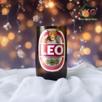 ราคา แก้วตัดจากขวดเบียร์ลีโอ 620 ml (21760519953)