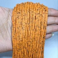 ราคา หินแจสเปอร์ สีส้มแอปริคอท 1 เส้น ขนาดเม็ด 2 มม อะไหล่ร้อยเครื่องประดับ Tiny Jasper Seed Tube Beads (6569200323)