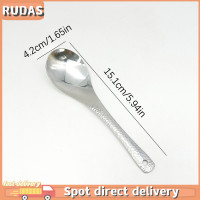 ราคา RUDAS ช้อนสแตนเลสช้อนชาช้อนกาแฟช้อนคนซุปของหวานช้อนสแตนเลสสำหรับชากาแฟไอศครีม (22454463670)