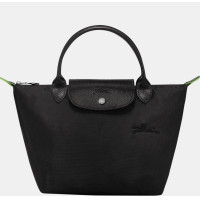 ราคา New 100 Genuine goods longchamp Le Pliage Green Handbag S foldable green short handle waterproof Canvas Shoulder Bags small size Tote Bag L1621919001 Black color made in france (21044154702)