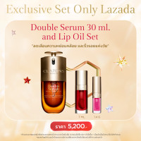 ราคา CLARINS Double serum 30ml Lip Oil Set (23053082119)