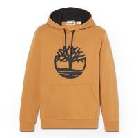 ราคา Timberland Mens Northwood Tree Logo Brushback Hoodie เสื้อฮูดดี้ TF24A4445 (22825367697)