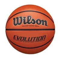 ราคา WILSON Evolution Game ลูกบาสเกตบอล Size 7 WTB0516 Official Store (22762000646)