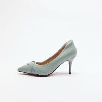 ราคา Choushoes รองเท้าหนังแกะ รุ่น Claudia ความสูง 3 นิ้ว หัวแหลม นิ่มใส่สบาย ส้นสูงเรียว (23061136199)