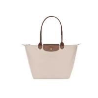 ราคา LONGCHAMP Le Pliage 28 Long Handle Large Capacity Fabric Tote Bag Tote Bag Shopping Bag Dumpling กระเป๋าสะพายไหล่ Medium Womens Black 1899 2605 (22793432251)