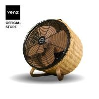 ราคา Venz เวนซ์ พัดลมตกแต่ง ทูเบอร์ทรงกลมถังหวาย 12 นิ้ว รุ่น Rattan Collection (22351138156)