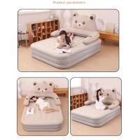 ราคา ที่นอนเป่าลมรูปหมี แบบน่ารักเบาะนอนเป่าลม โซฟาเป่าลม เบาะนอน รูปหมีเตียงคู่ พร้อมที่วางแก้ว นอนสบาย พร้อมส่ง (21776115614)