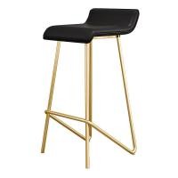 ราคา โมเดิร์น Minimalist เก้าอี้บาร์พร้อมพนักพิงสําหรับ Home สูงเท้าหรูหราร้านขายเครื่องประดับด้านหน้าโต๊ะเก้าอี้บาร์ (16946118054)