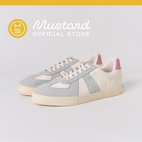 ราคา Mustard Sneakers GAT White Pink รองเท้าผ้าใบ (22451564117)