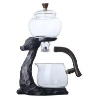 ราคา HardyBbly Glass Tea Set Magnetic Water Diversion for Kitchen Loose Infusers Kettles Cooking Tea Maker Glasses Magnetic Teapot Set (22559652077)