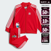 ราคา adidas ไลฟ์สไตล์ ชุดเสื้อและกางเกง adidas Originals x Hello Kitty SST เด็ก สีแดง IM2247 (22434807161)
