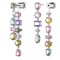 ราคา Swarovski Gema series ต่างหูพลอยหลากสีดีไซน์อสมมาตร ต่างหูแฟชั่นผู้หญิงเงินแท้ 925 EH DS8451623 ต่างหูคู่รักสไตล์ดีไซน์คลาสสิก ของขวัญพิเศษสำหรับแฟนหรือแฟนของคุณ (21922282613)