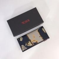 ราคา America のTUMIの Tumi 18643 mens suit clip long wallet ballistic nylon with leather YKK zipper (19214193203)