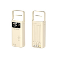 ราคา BLUEM แบตเตอรี่สำรองขนาด 70000 mAh ความจุขนาดใหญ่ ชาร์จเร็วหลายช่อง มีไฟฉายในตัว แบตเตอรี่สำรองขนาดใหญ่ (22923469806)