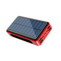 ราคา BLUEM แบตเตอรี่สำรองพลังงานแสงอาทิตย์ 60000 mAh พร้อมช่อง USB 4 ช่องสำหรับชาร์จอุปกรณ์พกพา เช่น Phone Sannsung Huawei Xiaomi (22833852930)