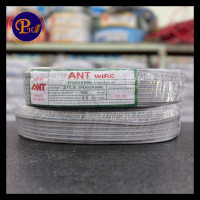 ราคา ANT สายไฟอ่อน DC VFF 2x1 5 มม สายลำโพง สายนำสัญญาณ ม้วน 100 เมตร (21166163130)