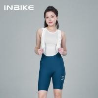 ราคา INBIKE ผู้หญิงขี่จักรยานกางเกงเอี๊ยมกางเกงขาสั้นสีทึบผู้หญิงผ้ากันเปื้อนเจลกางเกงขาสั้นขี่จักรยานกางเกงปั่นจักรยานขาสั้นปั่นจักรยานยาวมีกระเป๋าด้านข้าง (21814125751)