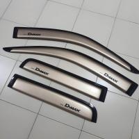ราคา กันสาด คิ้วประตูรถยนต์ D MAX สีทอง รหัสสี 688 4 ประตู ใส่ปี 2002 2011 (21469428830)