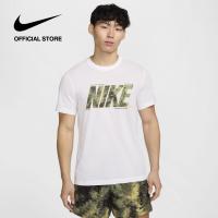 ราคา Nike Mens Dri Fit Camo Tee White ไนกี้ เสื้อยืดผู้ชาย Dri Fit Camo สีขาว (22352045062)