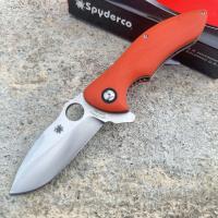 ราคา มีดพับแมงมุม Spyderco Rubicon C187 เปิดลื่นๆๆๆด้วยบอลแบริ่ง เปิดมีดได้2ระบบเปิดด้วยรูเปิด ทรัมโฮลด์ และ เปิดด้วยฟลิปเปอร์เปิดเร็ว (22927152233)
