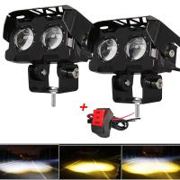 ราคา ไฟตัดหมอก ไฟสปอร์ตไลท์ Led Spotlight Dual 2ชิ้น สปอร์ตไลท์มอเตอร์ไซค์ สปอตไลท มอเตอร์ไซค์led ไฟช่วยตัดหมอก Moto ไฟสปอร์ตไลท์มอเตอร์ไซค์ 12V 24V เลนส ์ ไฟหน ้ าขับรถ (22781299409)