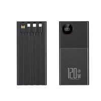 ราคา BLUEM 30000MAH แบตสำรองความจุสูง4 in 1 120W ชาร์จเร็ว powerbank ชาร์จแบตเตอรี่แบบพกพาสำหรับ iPhone Samsung Huawei (23048487199)