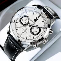 ราคา TK Playboy นาฬิกาข้อมือธุรกิจแบรนด์ดังระดับไฮเอนด์สำหรับผู้ชายสายหนังแท้ลำลองนาฬิกาข้อมือสำหรับผู้ชายนาฬิกาหรูหราเรืองแสงL0728 (22411549071)