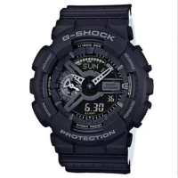 ราคา แถมฟรี กล่อคาสิโอ นาฬิกาข้อมือ gshock สีขาว Ga 110 สามารถกันน้ำได้ (22699960978)