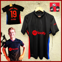 ราคา ใหม่ เสื้อฟุตบอลสโมสร บาเซโลน่า ชุดเยือน เกรดแฟนบอล ฤดูกาล 2024 2025 Barcelona Away Jersey 2024 20255 (22958032362)
