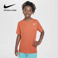 ราคา Nike Boys Dri FIT Ss Miler Running Tee Vintage Coral (22821981616)