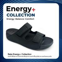 ราคา Bata บาจา Energy รองเท้าแตะยอดฮิตแบบสวม สำหรับผู้ชาย สีน้ำเงิน 8619564 สีดำ 8616564 สีน้ำตาล 8614564 (22880127295)