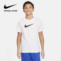 ราคา Nike Boys Swoosh 2 Tee White (22673245936)