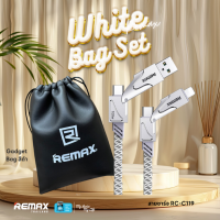 ราคา Remax Cable 2in2 100W1 2M RC C119 สายชาร์จโทรศัพท์มือถือ (22437643758)