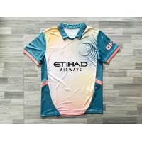 ราคา ใหม่ Official เสื้อฟุตบอล แมนเชสเตอร์ ซิกี้ ชุด4 ฤดูกาล 2024 2025 เกรดแฟนบอล Manchester City Fourth Jersey 2024 2025 (23122925696)