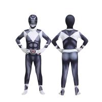 ราคา Kids Adult Power Rangers Costume Cosplay Jumpsuit Superhero Cosplay (21818548003)