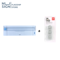 ราคา Nusign แท่นตัดกระดาษ แท่นตัดกระดาษอเนกประสงค์ ที่ตัดกระดาษ แผ่นรองตัด ฟรีใบมีด ใบมีดคม ขนาดกะทัดรัด ตัดแม่นยำ ใช้งานง่าย Paper Trimmer (22827450184)