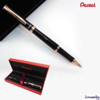 ราคา Pentel ปากกาหมึกซึม เคมี หมึกเจล หมึกน้ำเงิน 0 7mm เพนเทลรุ่น K600 K611 Energel Roller pen ฟรี สลักชื่อ ห่อของขวัญ แท้ (20759061065)