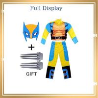 ราคา Liveme ชุดวูฟเวอร์รีนเด็กสำหรับเด็กผู้ชายซูเปอร์ฮีโร่จั๊มสูทหน้ากากคอสเพลย์สำหรับงานเลี้ยงฮาโลวีน กรงเล็บหมาป่าอุปกรณ์ประกอบฉากแฟนตาซี (22576562107)