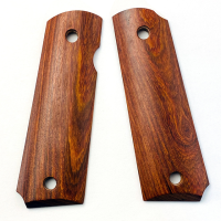 ราคา 1Pair Natural Hongteng Wood CNC Tactics 1911 Grips Handle Patch DIY Making Decor Slabs Scales Custom Accessories Anti Slip Part (22747156869)