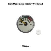 ราคา เครื่องวัดเกจวัดความดันขนาดเล็ก M10 1เธรด600PSI 3500PSI กระทิง 4000PSI 4500PSI 5000PSI 6000PSI 30 40Mpa สำหรับจิ้งหรีด (21925281477)