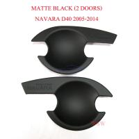 ราคา เบ้ารองมือเปิดประตู Navara D40 2005 2012 โครเมี่ยม ดำด้าน 2 4 ประตู นิสสัน นาวาร่า ดี40 05 12 2ประตู 4ประตู สีดำด้าน ชุบโครเมี่ยม เบ้ารอง เบ้ามือจับประตู ถ้วยมือเปิด Nissan Frontier Navara D40 2005 20