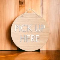 ราคา FudFudAR ฝุด ฝุด อะ ป้ายPICK UP HERE รับที่นี่ ผลิตจากไม้ ติดทับอะคริลิค ตัวอักษรนูน ใช้งาน 1 ด้าน สไตล์มินิมอล สไตล์วินเทจ minimal vintage (20351897736)